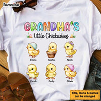 Personalized Grandma's Chickadees Easter Shirt - Hoodie - Sweatshirt 23433 thumb 1
