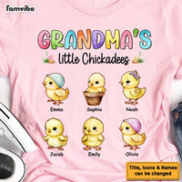 Personalized Grandma's Chickadees Easter Shirt - Hoodie - Sweatshirt 23433 thumb 1