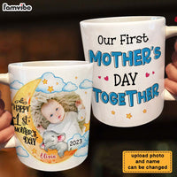 Personalized First Mother's Day Elephant Photo Mug 23435 thumb 1