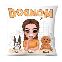 Personalized Gift for Dog Mom Pillow 23436 thumb 1