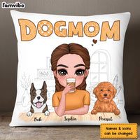 Personalized Gift for Dog Mom Pillow 23436 thumb 1