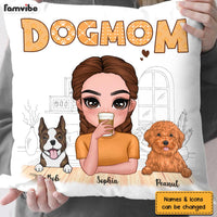 Personalized Gift for Dog Mom Pillow 23436 thumb 1
