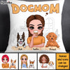 Personalized Gift for Dog Mom Pillow 23436 1