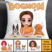 Personalized Gift for Dog Mom Pillow 23436 thumb 1