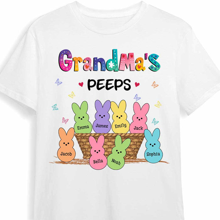 Personalized Grandma's Peeps Easter Shirt - Hoodie - Sweatshirt 23441 1