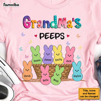 Personalized Grandma's Peeps Easter Shirt - Hoodie - Sweatshirt 23441 thumb 1