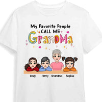 Personalized Gift For Grandma My Favorite People Call Me Shirt - Hoodie - Sweatshirt 23445 thumb 1