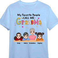 Personalized Gift For Grandma My Favorite People Call Me Shirt - Hoodie - Sweatshirt 23445 thumb 1