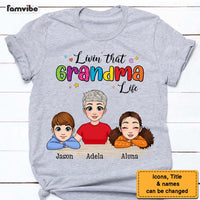 Personalized Livin' that Grandma Life Shirt - Hoodie - Sweatshirt 23448 thumb 1