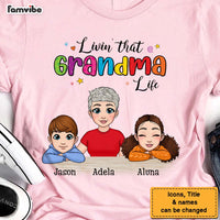 Personalized Livin' that Grandma Life Shirt - Hoodie - Sweatshirt 23448 thumb 1