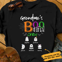 Personalized Grandma Boo Crew Halloween T Shirt AG221 87O36 thumb 1