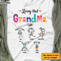 Personalized Gift Livin' That Grandma Life Shirt - Hoodie - Sweatshirt 23450 thumb 1