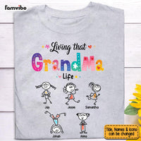 Personalized Gift Livin' That Grandma Life Shirt - Hoodie - Sweatshirt 23450 thumb 1