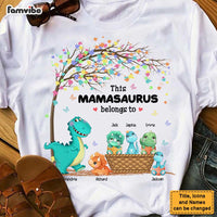 Personalized Gift For Grandma Nanasaurus Shirt - Hoodie - Sweatshirt 23452 thumb 1