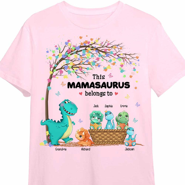 Personalized Gift For Grandma Nanasaurus Shirt - Hoodie - Sweatshirt 23452 1