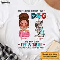 Personalized Gift for Dog Mom Shirt - Hoodie - Sweatshirt 23454 thumb 1