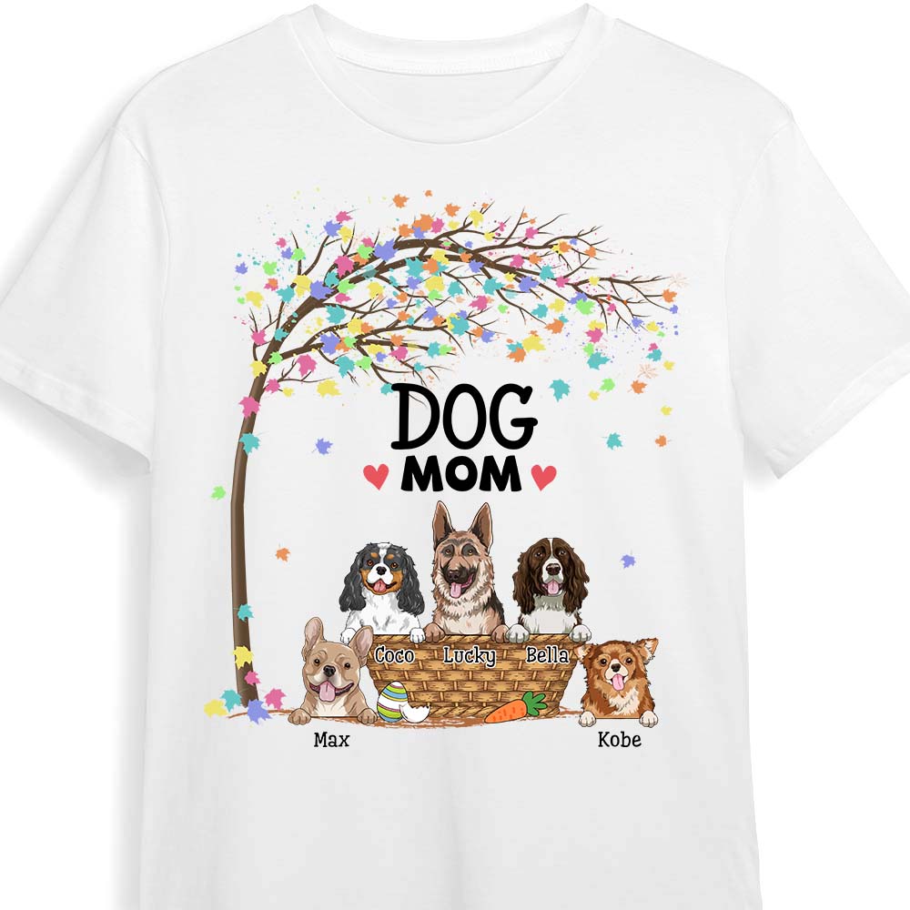 Personalized Easter Gift for Dog Mom Shirt 23455 Primary Mockup