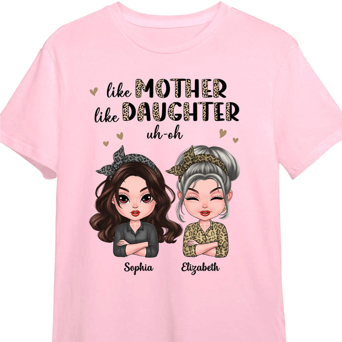 Personalized Like Mother Like Daughter Shirt - Hoodie - Sweatshirt 23456 1