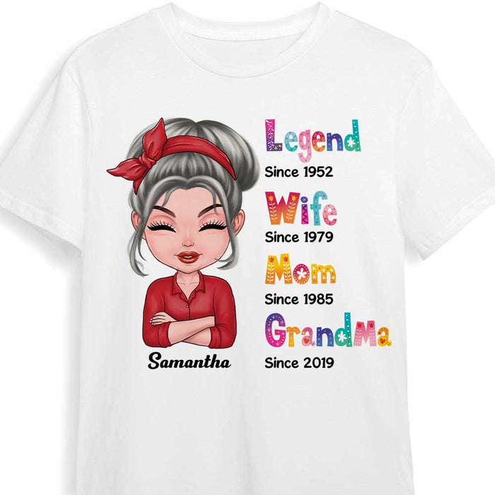 Personalized Gift For Grandma Mom Legend Shirt - Hoodie - Sweatshirt 23458 1