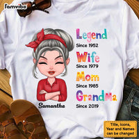 Personalized Gift For Grandma Mom Legend Shirt - Hoodie - Sweatshirt 23458 thumb 1