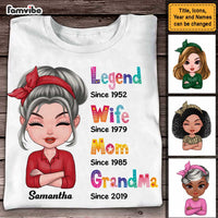 Personalized Gift For Grandma Mom Legend Shirt - Hoodie - Sweatshirt 23458 thumb 1