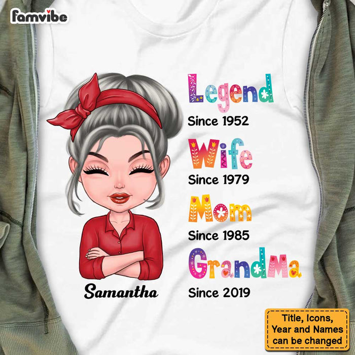 Personalized Gift For Grandma Mom Legend Shirt - Hoodie - Sweatshirt 23458 1
