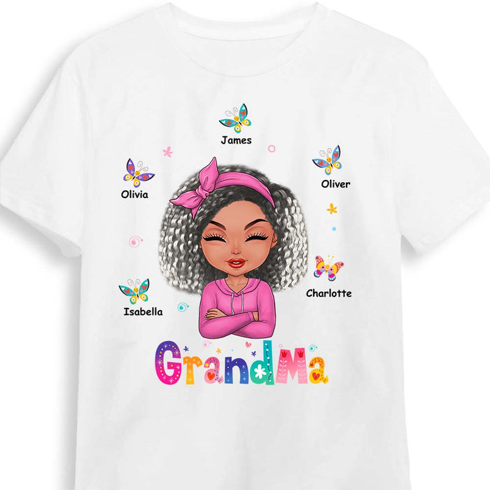 Personalized Gift For Grandma Mom Butterfly Shirt - Hoodie - Sweatshirt 23461 1