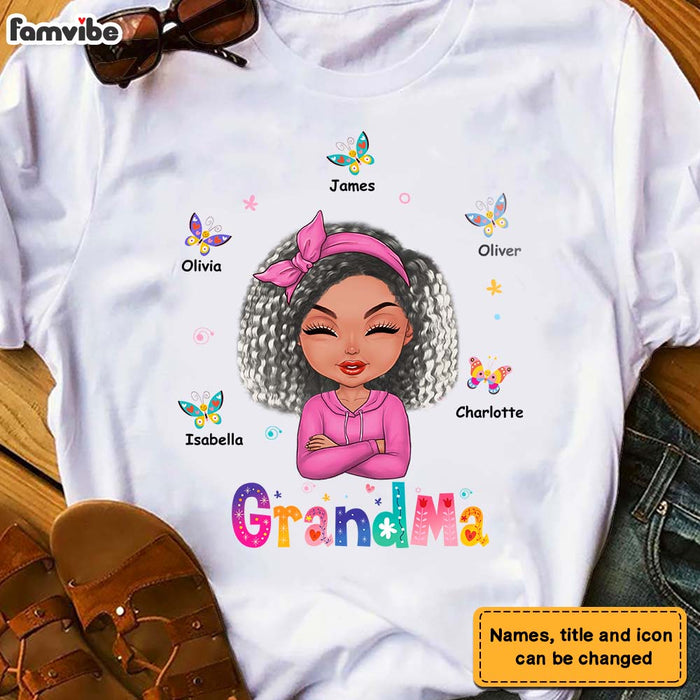 Personalized Gift For Grandma Mom Butterfly Shirt - Hoodie - Sweatshirt 23461 1