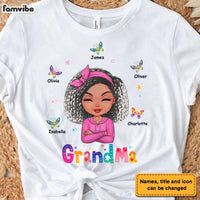 Personalized Gift For Grandma Mom Butterfly Shirt - Hoodie - Sweatshirt 23461 thumb 1