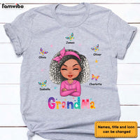 Personalized Gift For Grandma Mom Butterfly Shirt - Hoodie - Sweatshirt 23461 thumb 1
