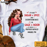 Personalized Gift I'm Not Sugar And Spice Shirt - Hoodie - Sweatshirt 23462 thumb 1