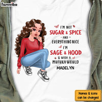 Personalized Gift I'm Not Sugar And Spice Shirt - Hoodie - Sweatshirt 23462 thumb 1