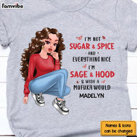 Personalized Gift I'm Not Sugar And Spice Shirt - Hoodie - Sweatshirt 23462 thumb 1