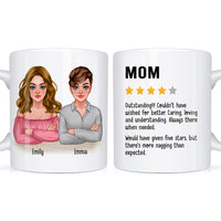 Personalized Gift For Mom Five Star Review Mug 23468 thumb 1