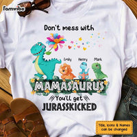 Personalized Gift For Mom Mamasaurus Shirt - Hoodie - Sweatshirt 23469 thumb 1