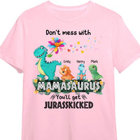 Personalized Gift For Mom Mamasaurus Shirt - Hoodie - Sweatshirt 23469 thumb 1
