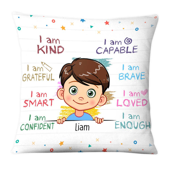 Personalized Gift For Grandson I Am Kind Pillow 23475 1