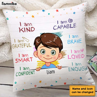 Personalized Gift For Grandson I Am Kind Pillow 23475 thumb 1