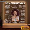 Personalized Christian Affirmations Plaque LED Lamp Night Light 23476 1
