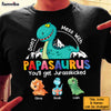 Personalized Gift Papasaurus Shirt - Hoodie - Sweatshirt 23481 1