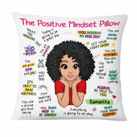 Personalized Gift For Granddaughter Positive Mindset Pillow 23482 thumb 1