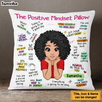 Personalized Gift For Granddaughter Positive Mindset Pillow 23482 thumb 1