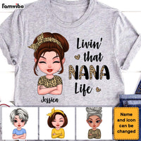 Personalized Livin' That Grandma Life Shirt - Hoodie - Sweatshirt 23484 thumb 1