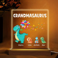 Personalized Gift For Grandmasaurus Plaque LED Lamp Night Light 23488 thumb 1