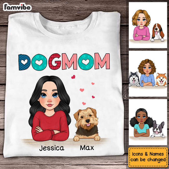 Personalized Gift for Dog Mom Shirt - Hoodie - Sweatshirt 23489 1