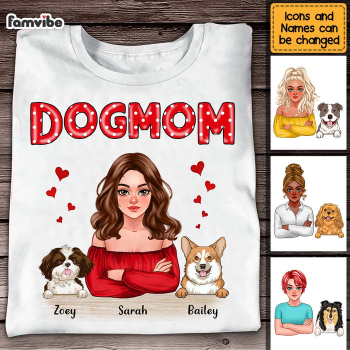 Personalized Gift for Dog Mom Shirt - Hoodie - Sweatshirt 23490 1