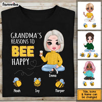 Personalized Grandma's Reasons To Bee Happy Shirt - Hoodie - Sweatshirt 23492 thumb 1