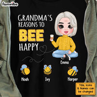 Personalized Grandma's Reasons To Bee Happy Shirt - Hoodie - Sweatshirt 23492 thumb 1