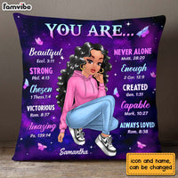 Personalized Gift For Daughter You Are Bible Verses Pillow 23493 thumb 1