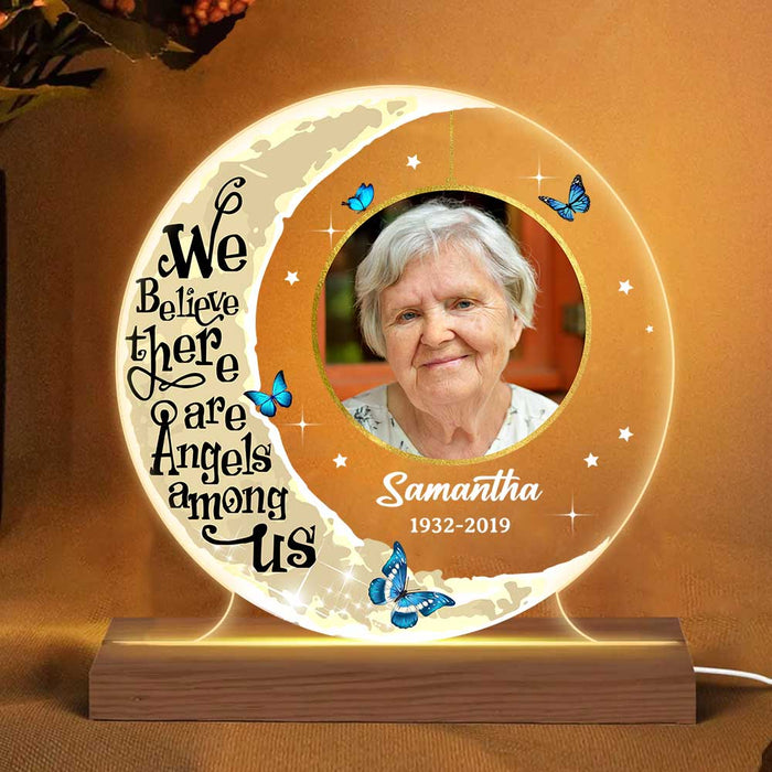 Personalized Memo Photo Plaque LED Lamp Night Light 23501 1